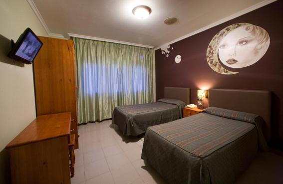 Hostal Restaurante Terra Cha Vilalba Room photo